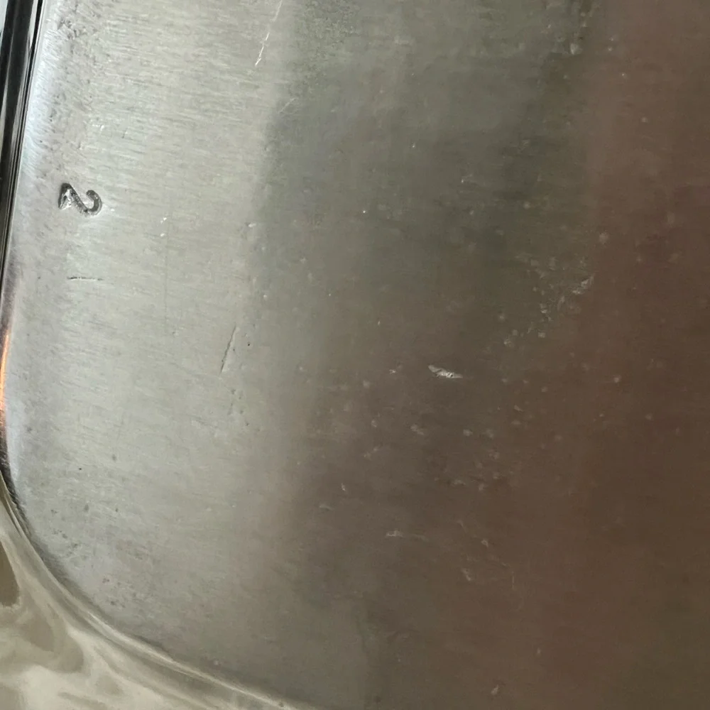 Pottery Barn Silver Dining Platter - Picture 4 of 6
